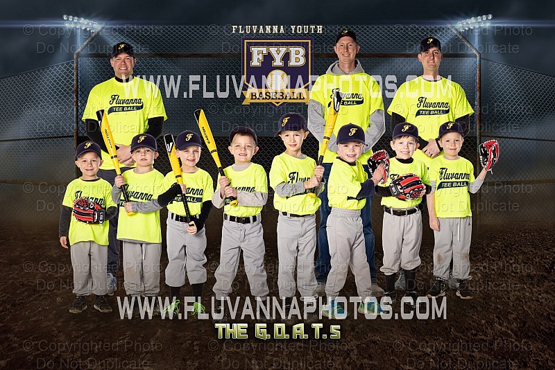 FYB Team/Individual Photos - 2016 - T-Ball Yankees - Photo Galleries -  Fluvanna Youth Baseball (FYB) - Fluvanna Sports Photography